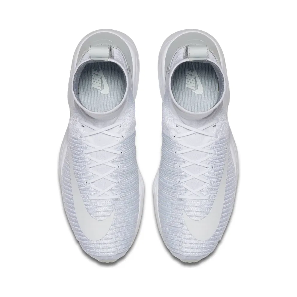 Nike Zoom Mercurial Flyknit Wolf Grey White/Wolf Grey (844626-100)