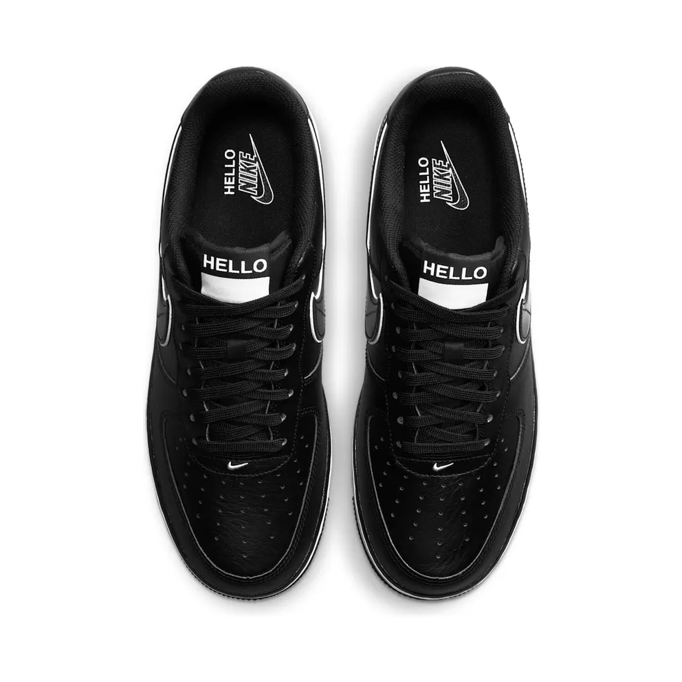 Nike Air Force 1 Low ’07 LX Hello Black – “Black / White / Black” (CZ0327-001)