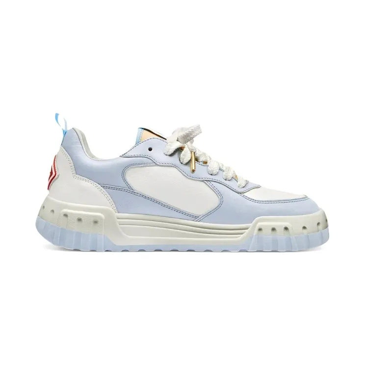Casablanca Pastel Court White Blue (APF24-SNK-017-02M)