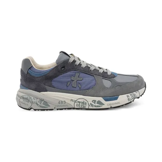 Premiata Mase 25 8021 met vlakken “Grey” (MASE8021)