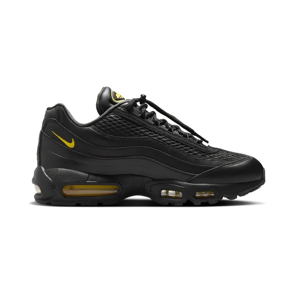 Nike x Corteiz Air Max 95 “Black/Black/Tour Yellow” (FB2709-003)