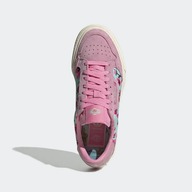 adidas Continental 80 Vulc AriZona Iced Tea Flower (W) Pink/Teal/White (EG7977)