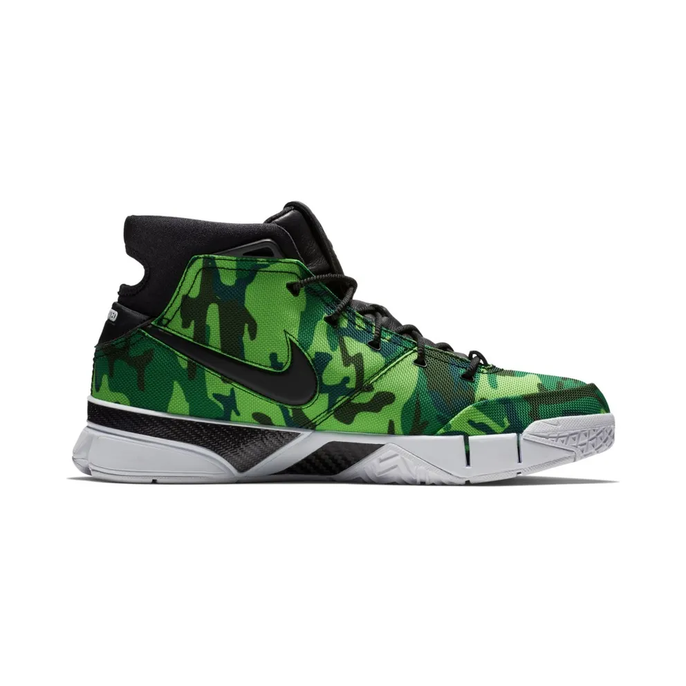 Nike Kobe 1 Protro Undefeated Green Camo (Silver Lake) Multi-Color/Black-Rage Green (BV1207-903)