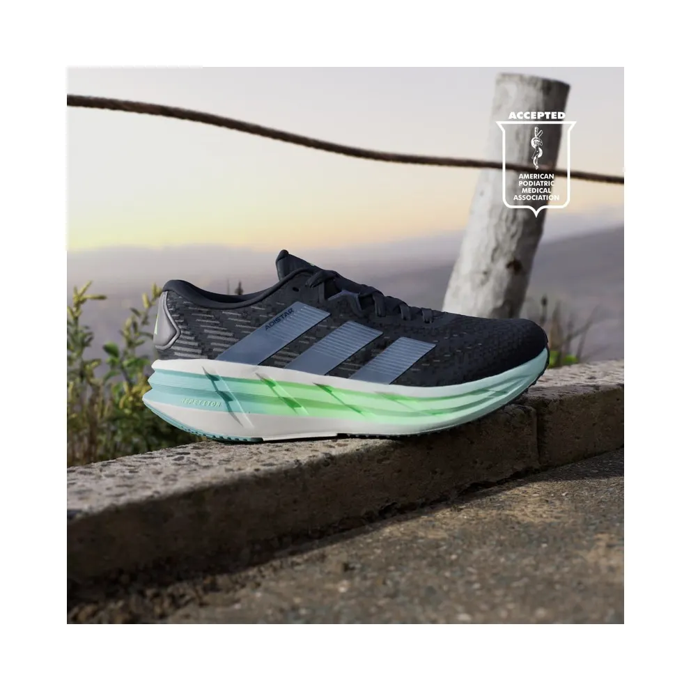 Adidas Adistar 4 Running Shoes Aurora Ink / Preloved Ink / Lime Burst (JR0310)
