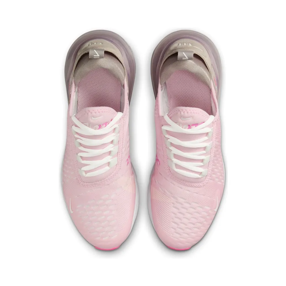 Nike AIR MAX 270 GS “PINK FOAM COLLEGE GREY PLATINUM VIOLET SUMMIT WHITE (GS)” (IB4435-663)