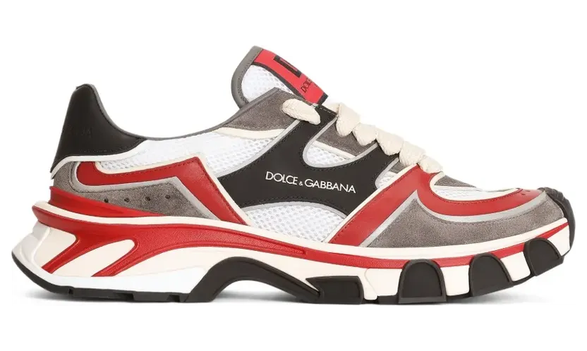 Dolce & Gabbana Sneakers mit dicker Sohle – Schwarz (CS2463A0996)