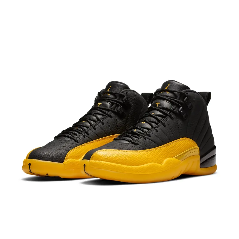 Jordan 12 Retro Black University Gold Black/University Gold (130690-070)
