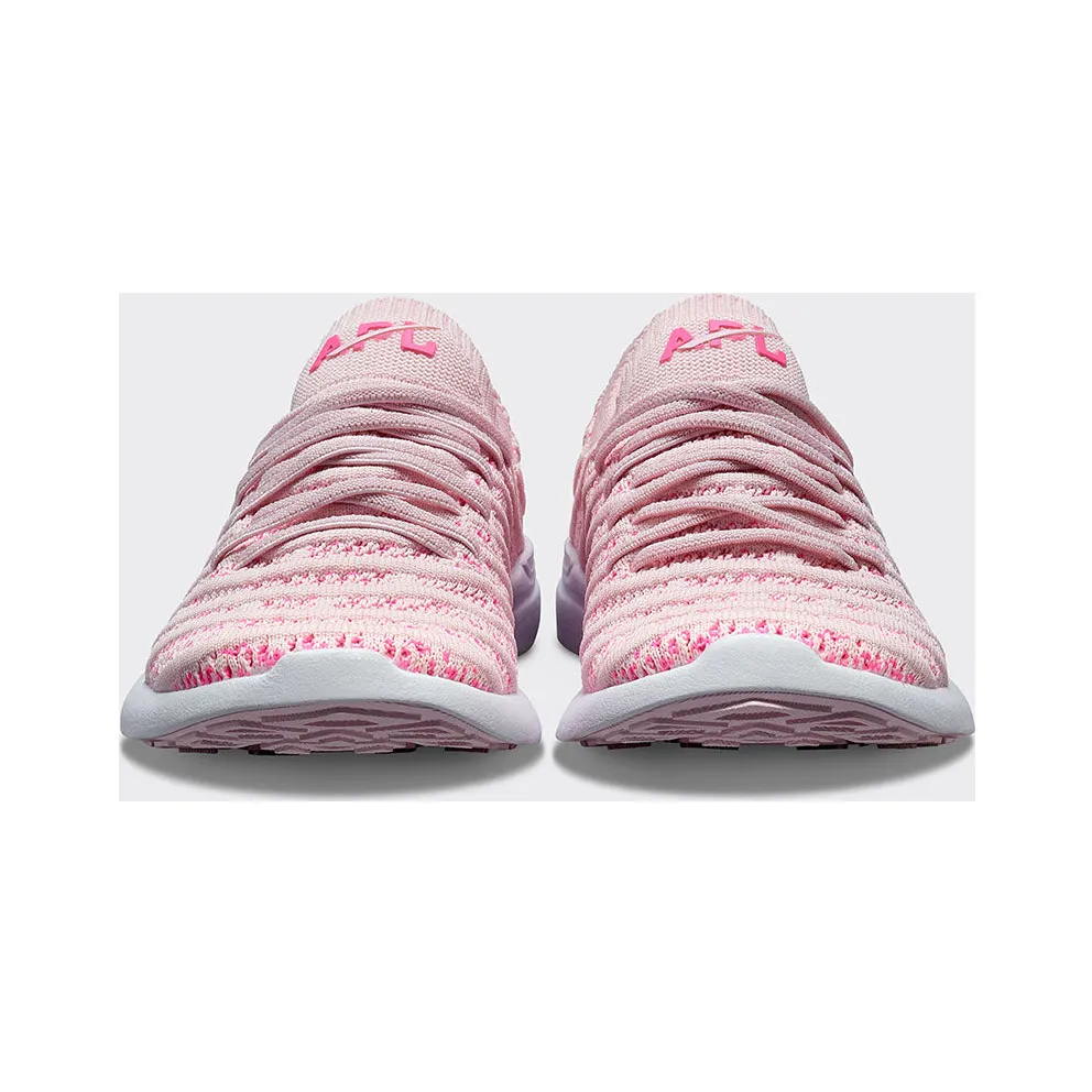 APL TechLoom Wave Bleached Pink / Fusion Pink / White (Unisex)