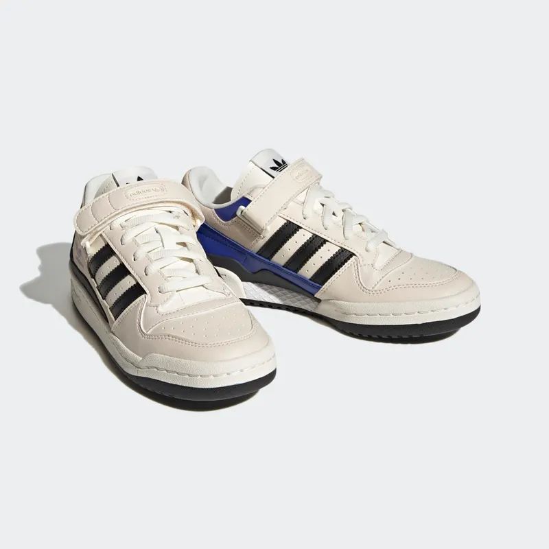 Adidas Forum Low Wonder White / Core Black / Lucid Blue (HQ4426)