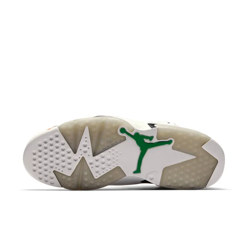 Jordan 6 Retro Gatorade Like Mike White Summit White/Team Orange-Black (384664-145)