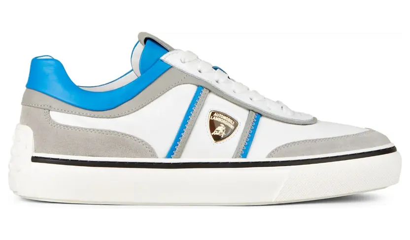 Tod’s Automobili Lamborghini sneakers met vlakken – Wit (Y5M03E0HI70SI6)