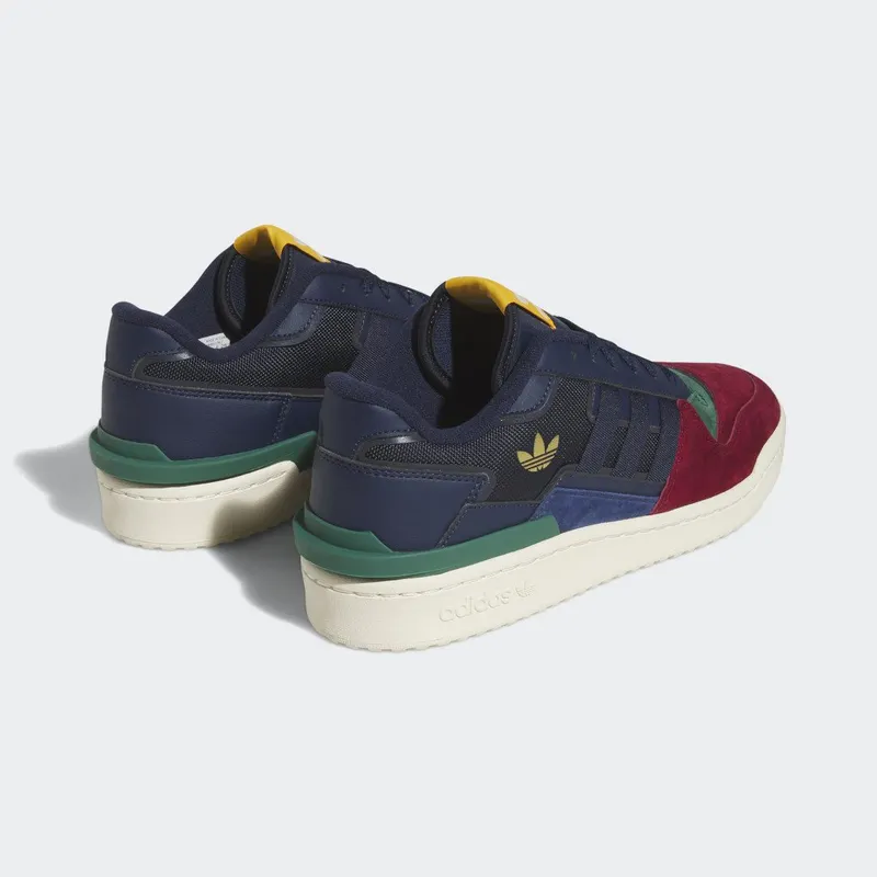 Adidas Forum Exhibit Low 2.0 Team Coll Burgundy 2 / Collegiate Navy / Collegiate Green (HQ7116)