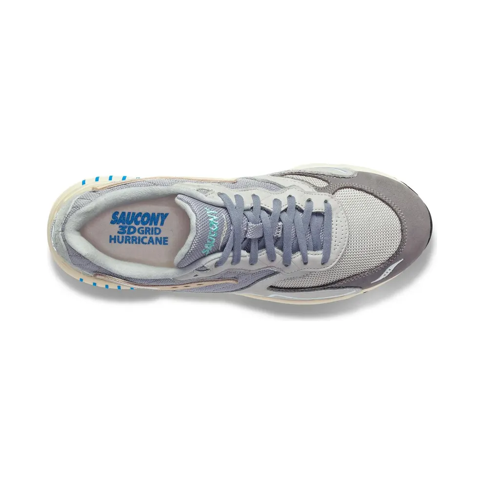 Saucony 3D Grid Hurricane Gray Cream (S70670-6)