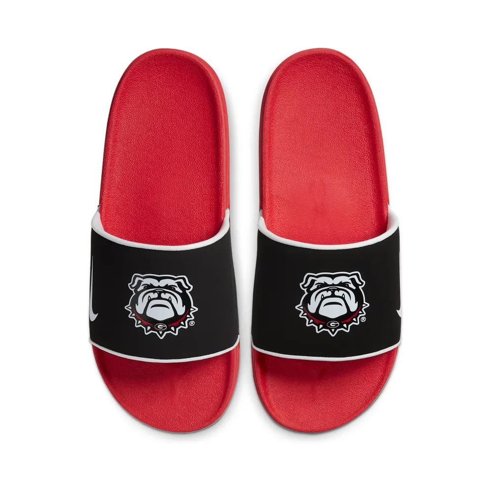 Nike College Offcourt Georgia University Red/White-Black (CZ9676-600)