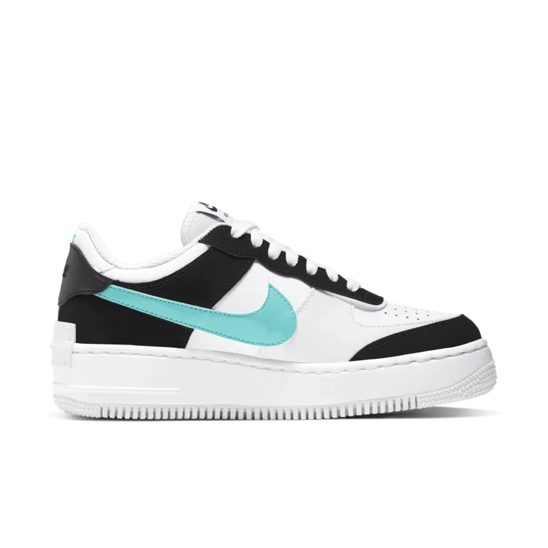 Nike Air Force 1 Shadow White Black Aurora (W) White/Black-Aurora (CZ7929-100)