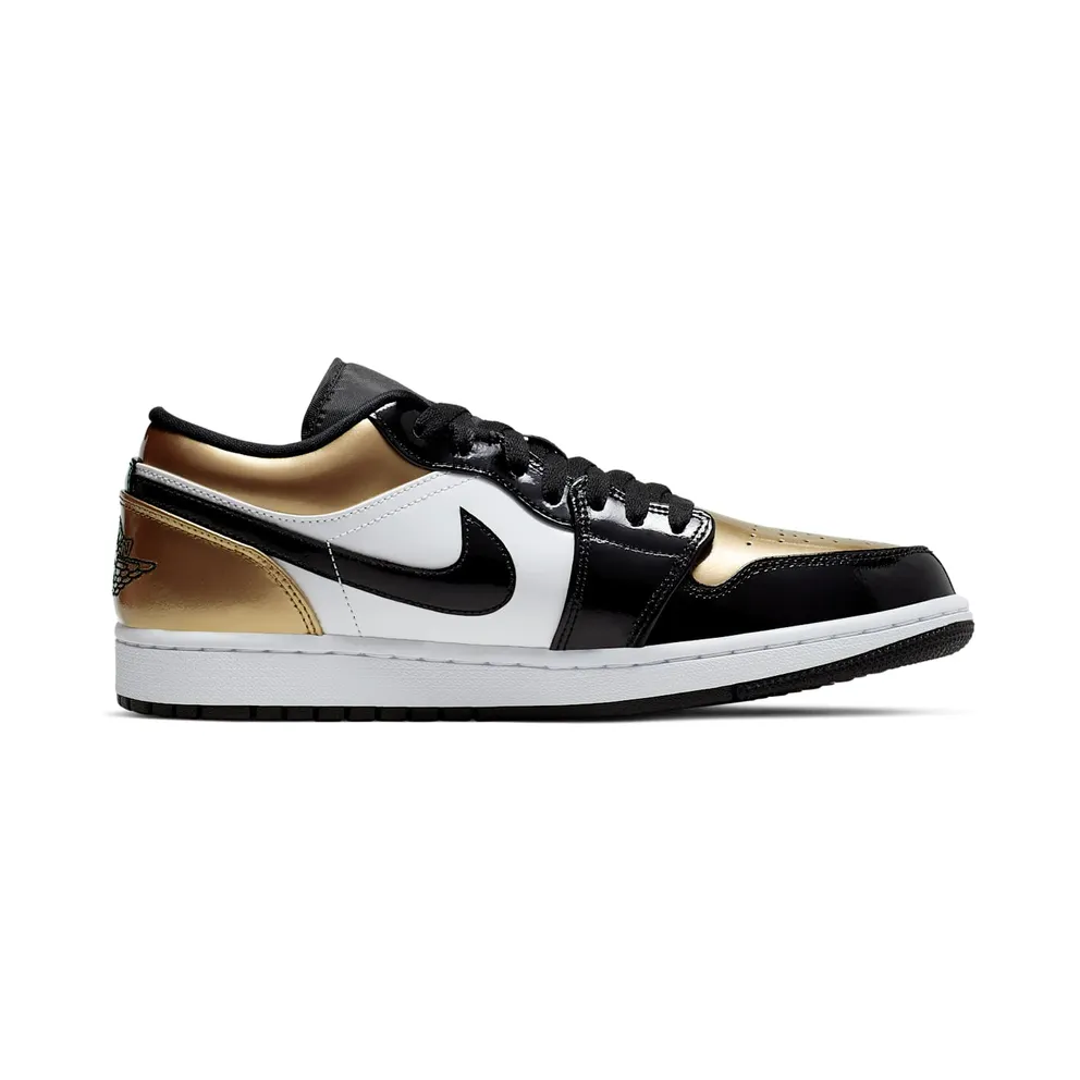 Air Jordan Nike AJ I 1 Low ‘Gold Toe’ (2019) (CQ9447-700)