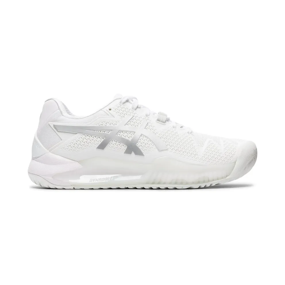 Asics White Gel-Resolution 8 Sneakers (1042A072.100)