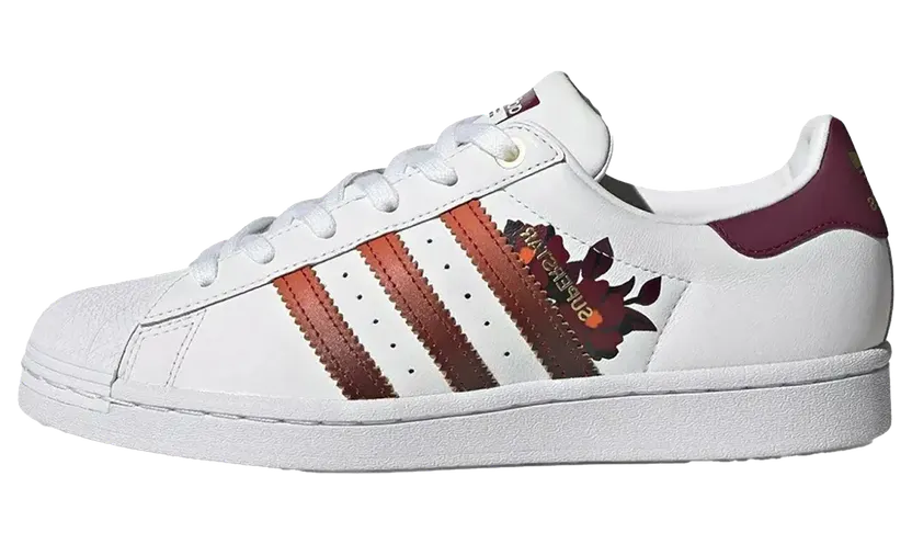 adidas Superstar W Footwear White / Power Berry / Pink Tint (FW2527)