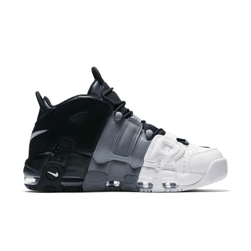 Nike Air More Uptempo Tri-Color Black/Black-Cool Grey-White (921948-002)