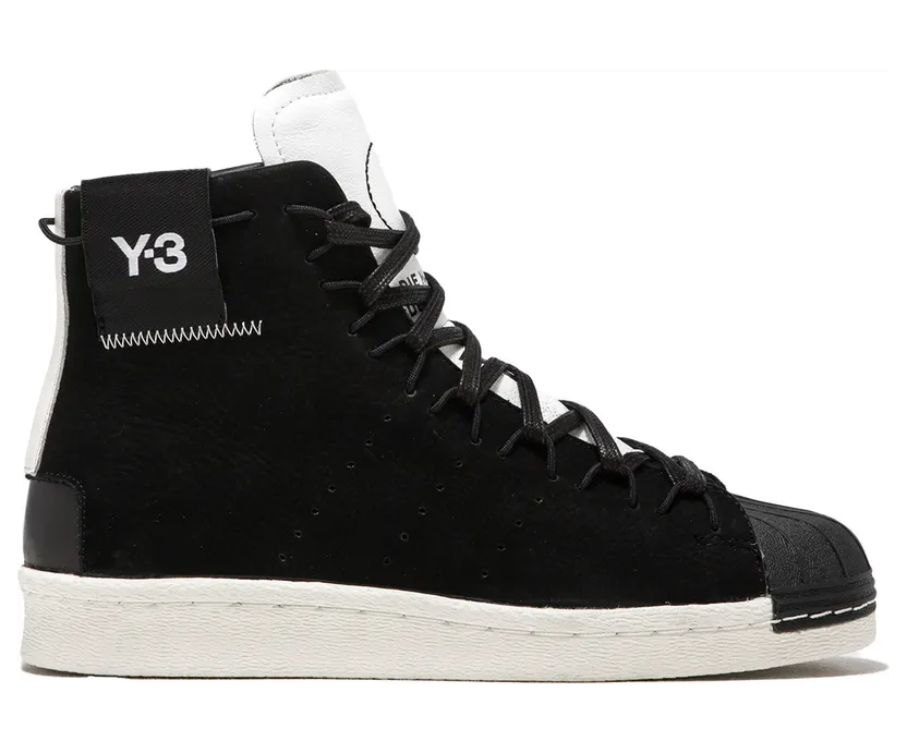 adidas Y-3 Super High Black White (CG6233)
