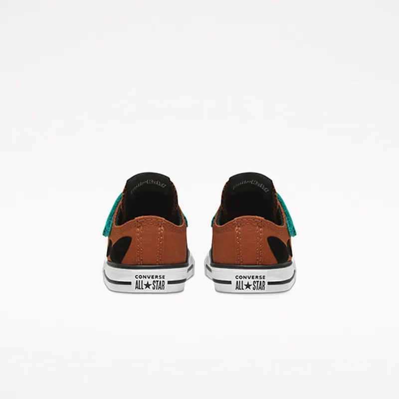 Converse Chuck Taylor All-Star Easy-On Scooby-Doo (TD) Brown/Black-White (769081F)
