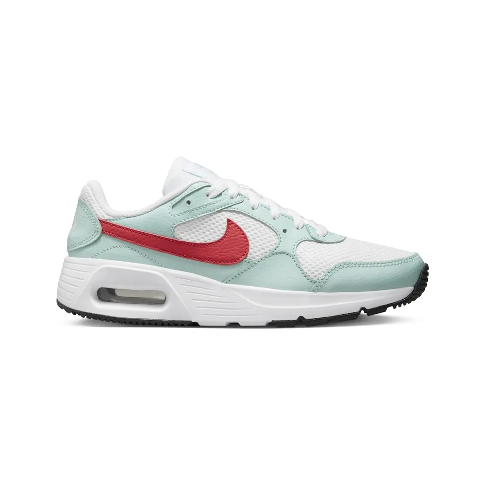 Nike Air Max SC “White / Jade Ice / Black / Light Fusion Red” (CW4554-115)