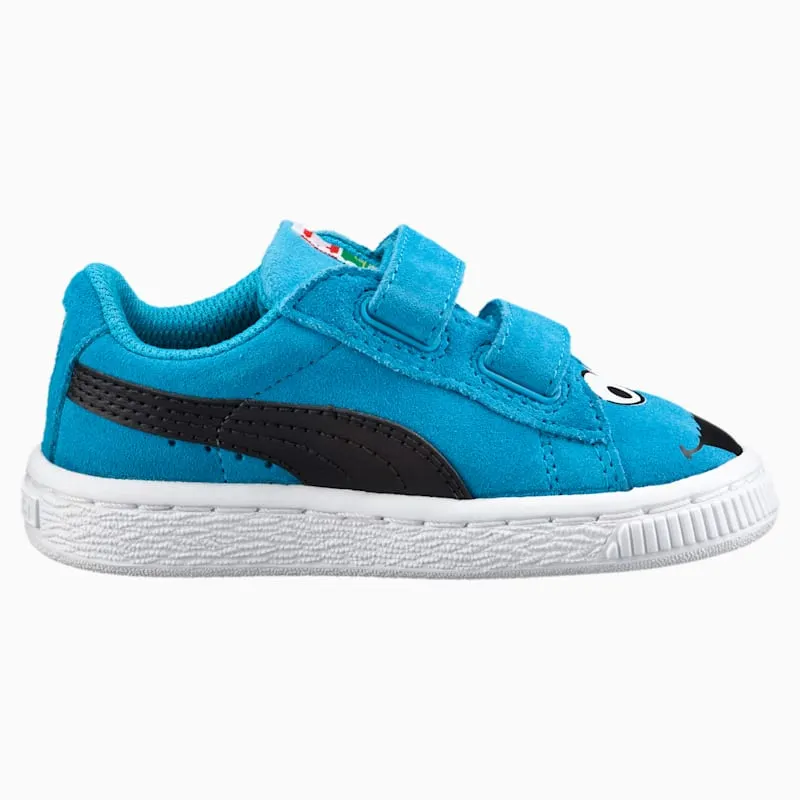 Puma Suede Sesame Street PS “Atomic Blue / Black” (360828-01)
