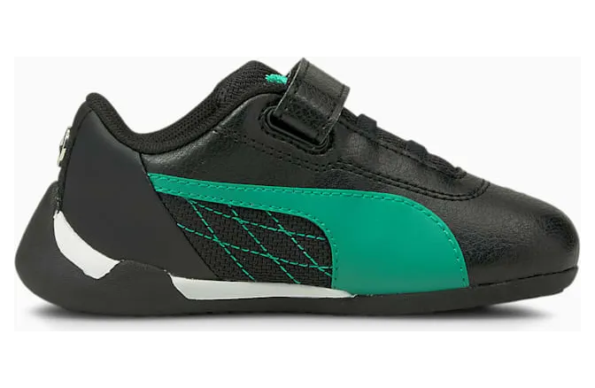 Puma Mercedes R-Cat V babysneakers Zwart/Groen (306624-04)