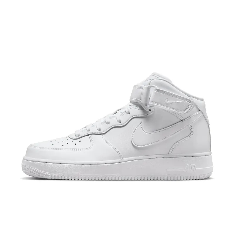 Nike Air Force 1 ’07 Mid Fresh White/White/Wolf Grey/White (DZ2525-100)