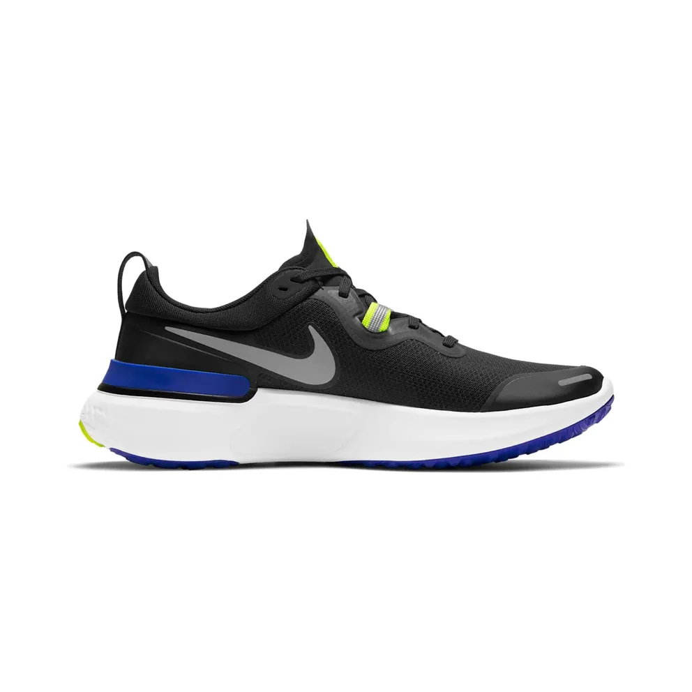 Nike React Miler Black Cyber Blue (CW1777-011)