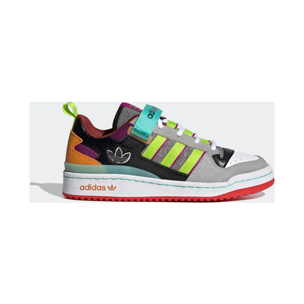 adidas Forum Low Schuh Sonic Fuchsia / Pink Tint / Acid Mint (GV7675)