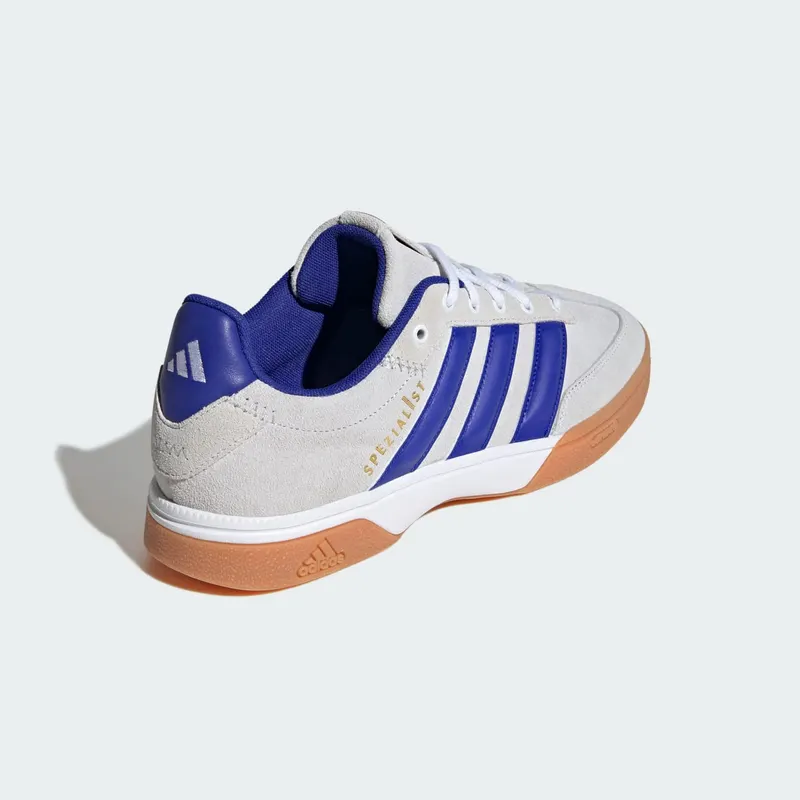 Adidas Spezialist Indoor Cloud White / Lucid Blue / Grey Two (JS0240)