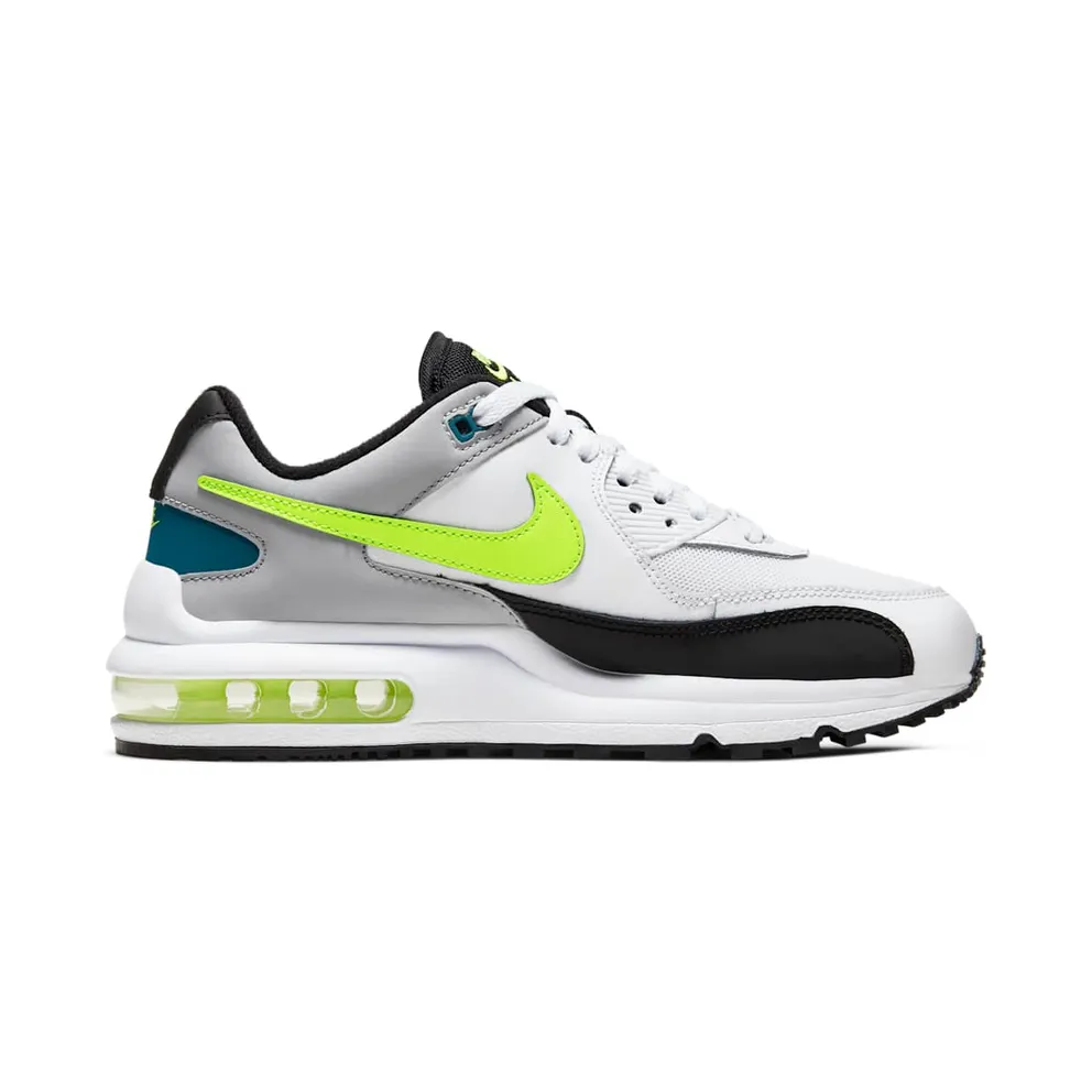 Nike Air Max Wright White Volt (GS) “White / Black / Wolf Grey / Volt” (CZ4192-100)