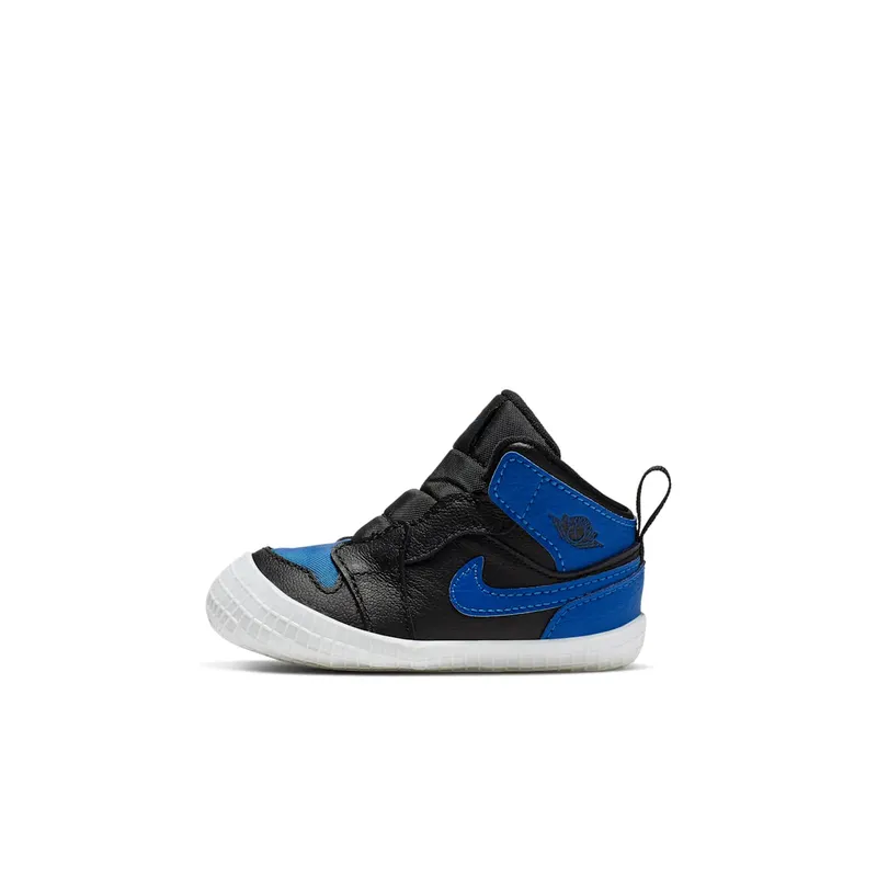 Jordan 1 Crib Bootie Royal (TD) Black/Varsity Royal-White (AT3745-007)