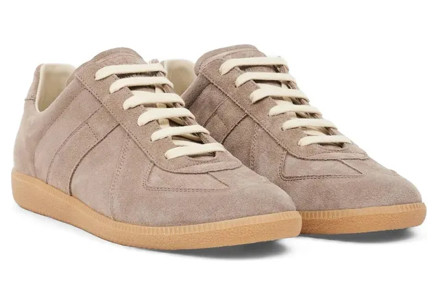 Maison Margiela Replica Panelled Suede “Brown” (P7854 S57WS0236 T2146) (2)