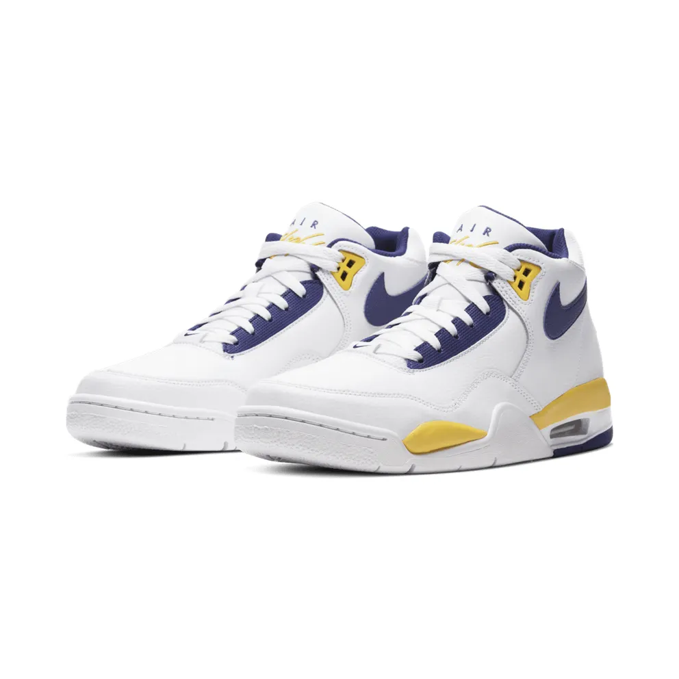 Nike Air Flight Legacy Lakers Home White/University Gold-Regency Purple (BQ4212-102)