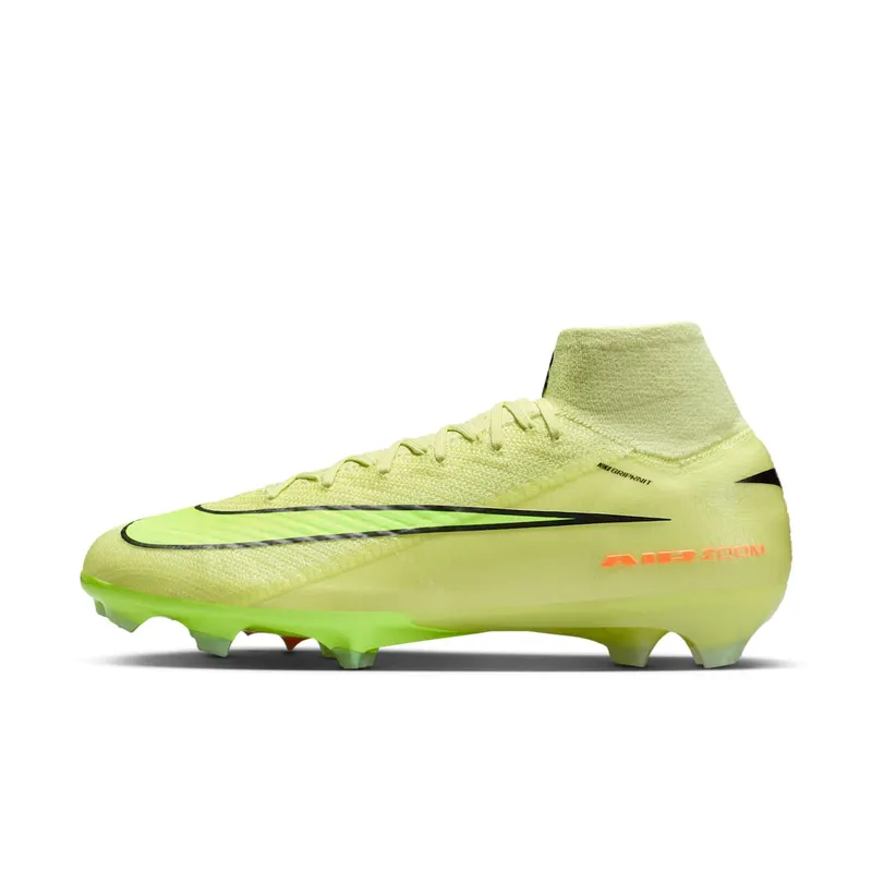 Nike Zoom Mercurial Superfly 10 Elite FG Limelight Hyper Crimson (FQ1454-302)
