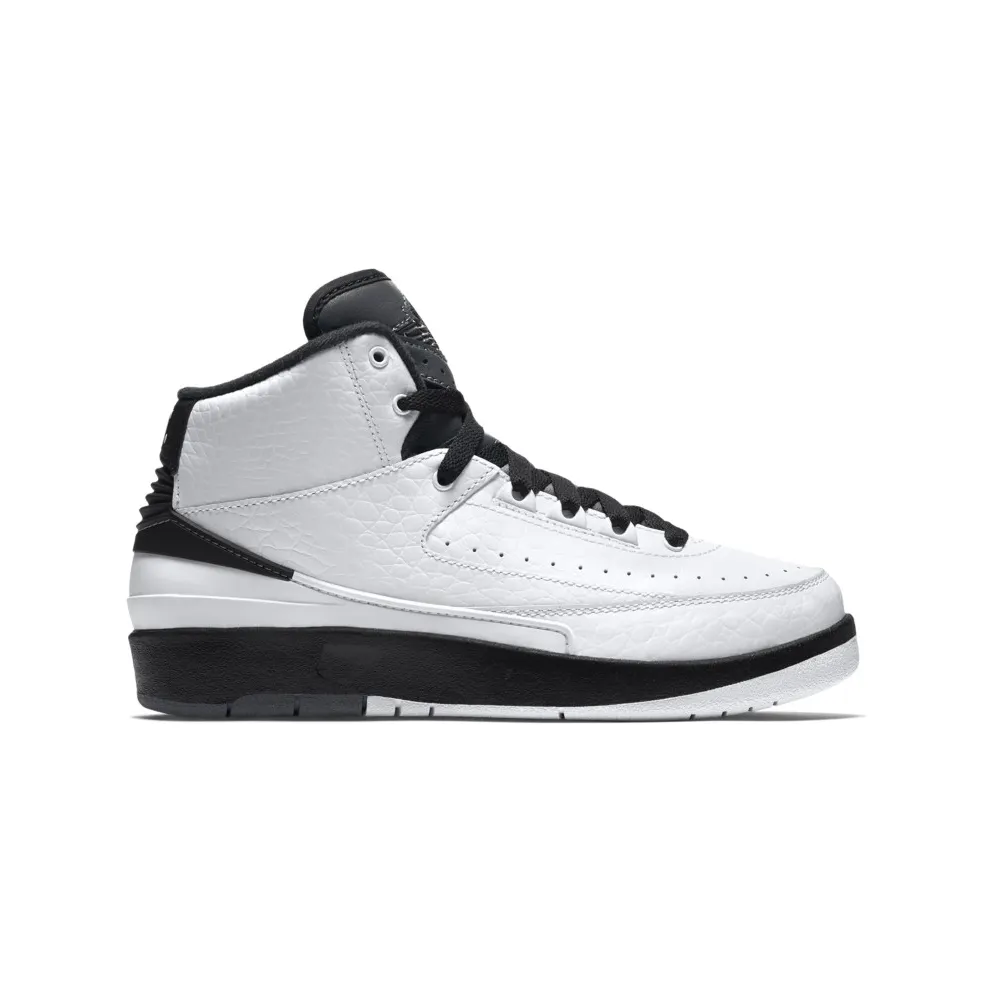 Jordan 2 Retro Wing It (GS) White/Black-Cool Grey (834283-103)