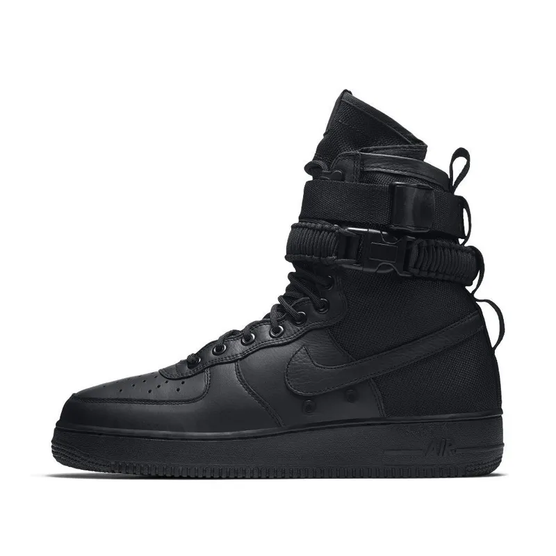 Nike SF Air Force 1 High Triple Black Black/Black (864024-003)