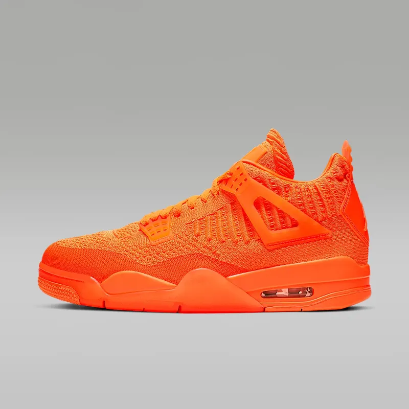 Jordan 4 Retro Flyknit Orange Orange/Black-Orange (AQ3559-800)
