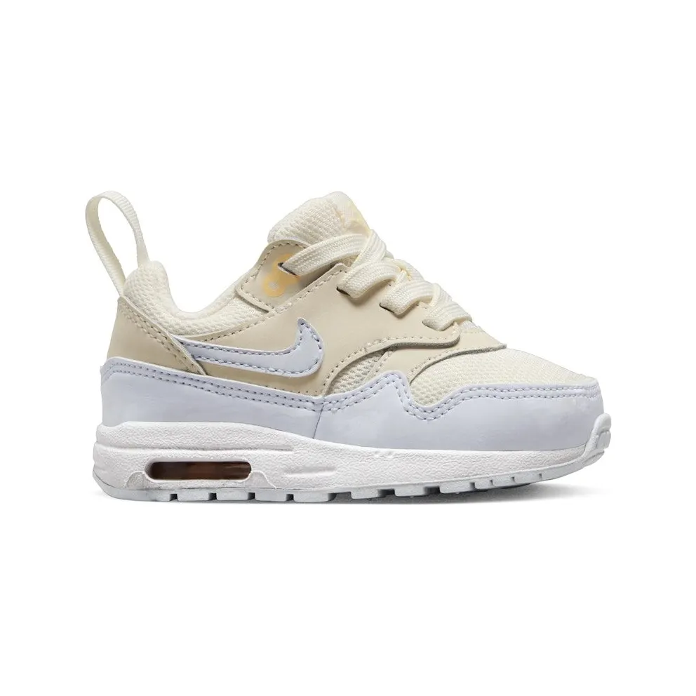 Nike Air Max 1 EasyOn Pale Ivory Melon Tint White Football Grey (DZ3309-102)
