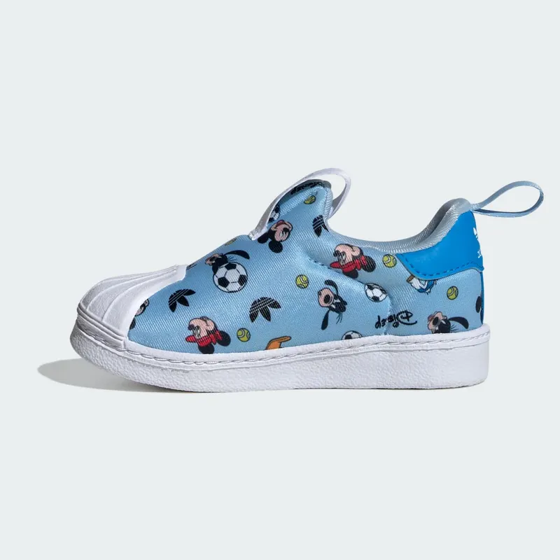 adidas Superstar 360 Disney Mickey Clear Sky Cloud White Bright Blue (IF3551)