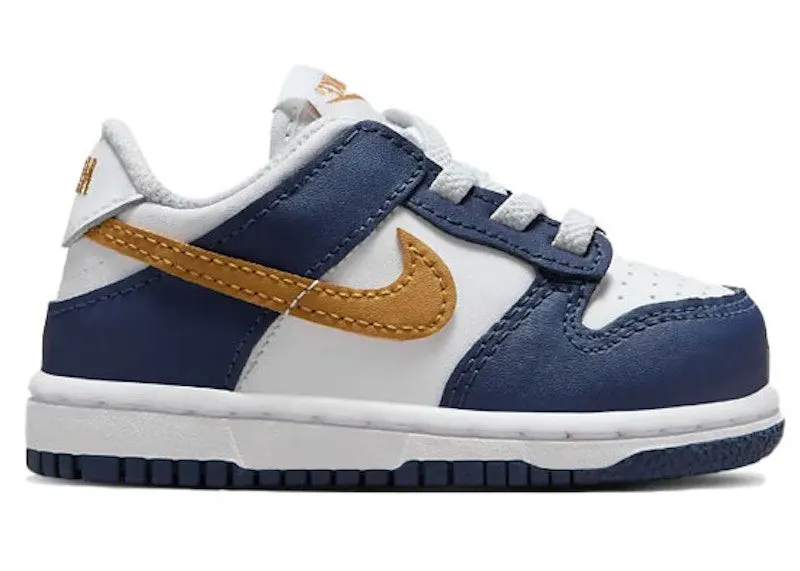Nike Dunk Low Midnight Navy Wheat (FB9107-111)
