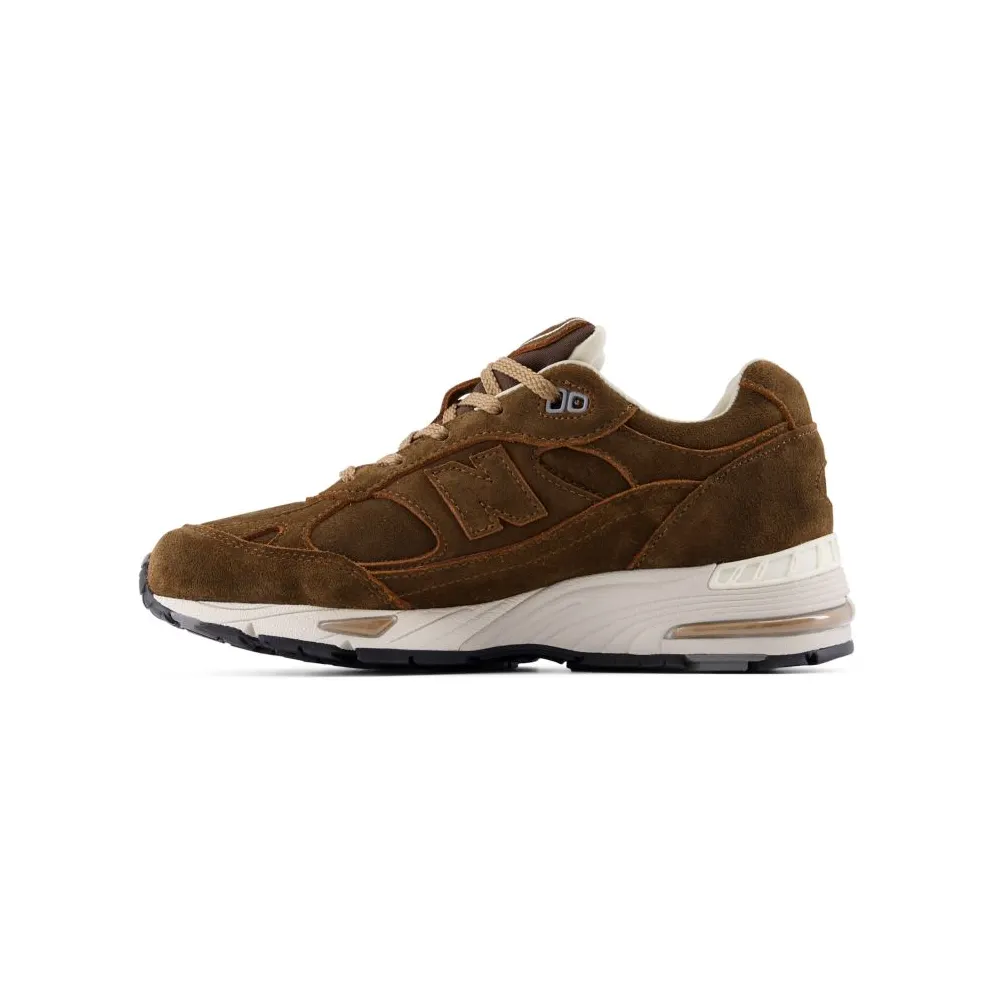 New Balance Made in UK 991V1 Luxe Suede “Cocoa” (W991BR1)