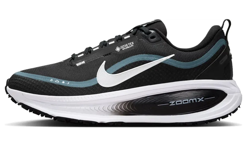 Nike Vomero 18 Gore-Tex Black White Metallic Silver (HQ7002-002)
