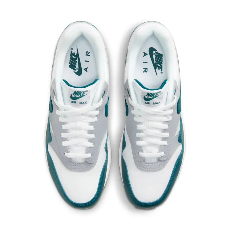 Nike Air Max 1 Dark Teal Green White/Dark Teal Green-Wolf Grey-Black (DH4059-101)