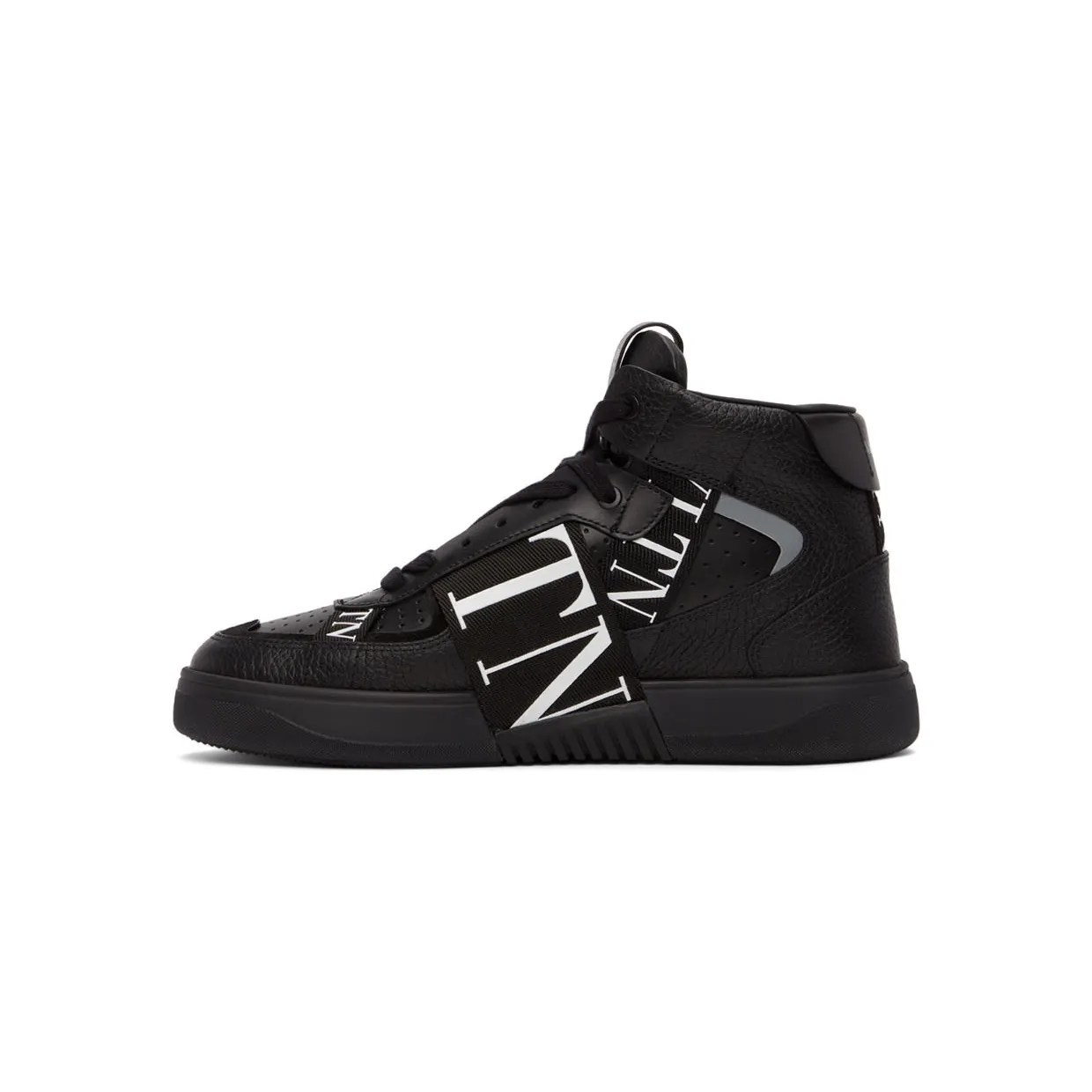 Valentino Garavani Black VL7N Mid-Top Sneakers (XY2S0E03WRQ) (3)