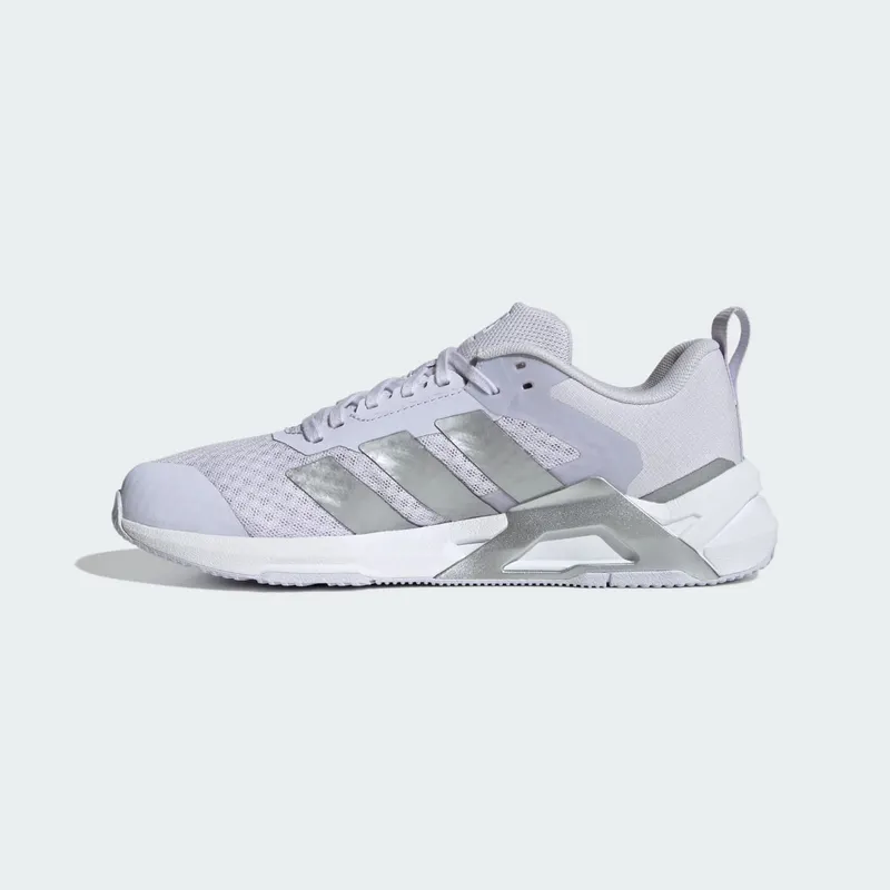 Adidas Dropset Control Training Shoes Frozen Purple / Silver Metallic / Cloud White (KJ9167)