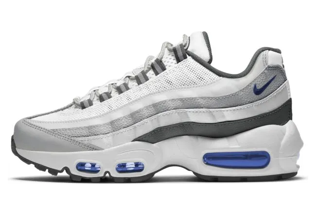 Nike Air Max 95 Recraft White Game Royal (GS) (CJ3906-103)