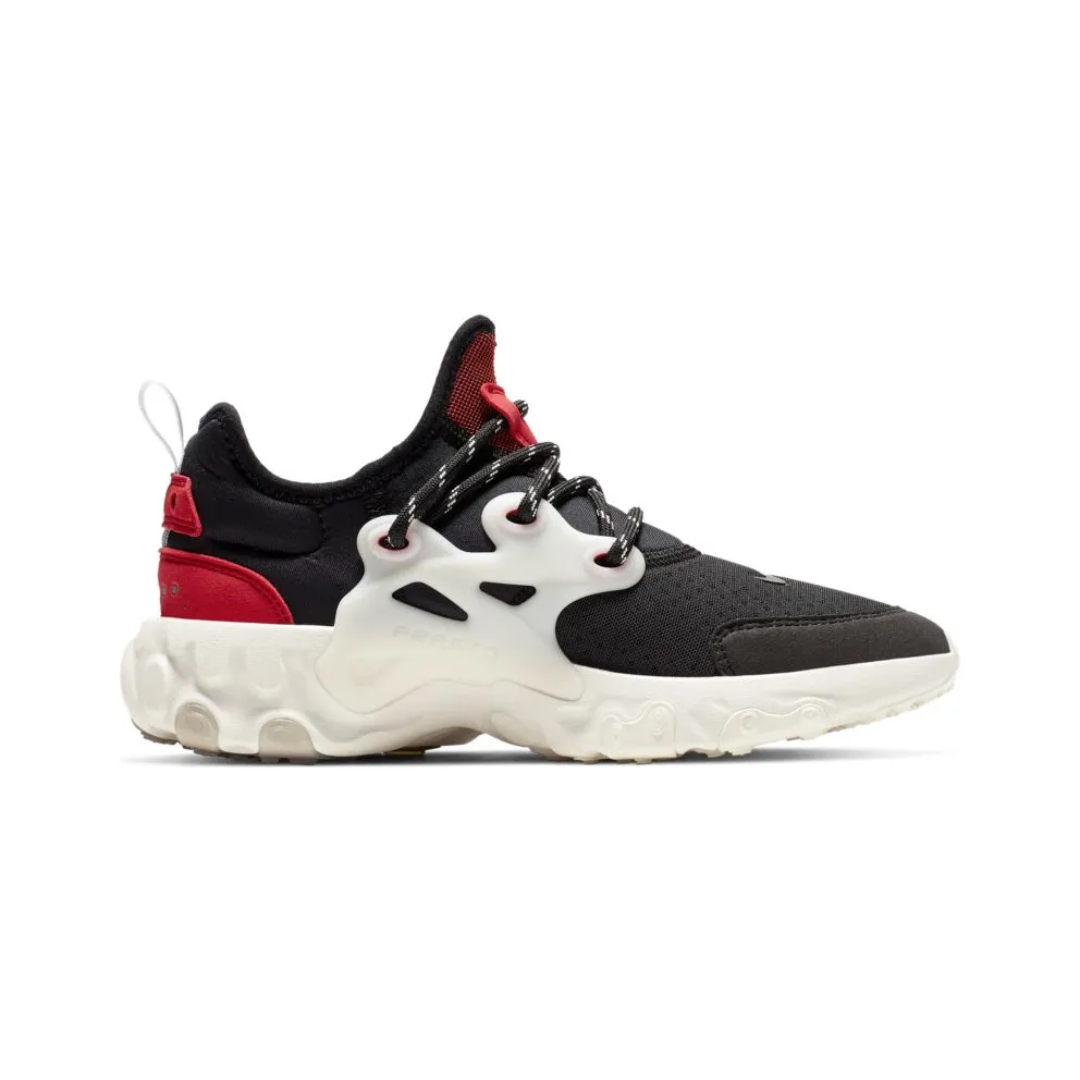 Nike React Presto Black Phantom Red (GS) Black/Phantom-University Red (BQ4002-003)
